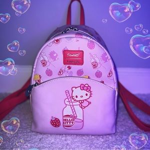 Pink Milk Hello Kitty Loungefly Backpack